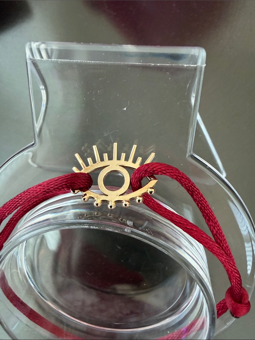 18K Yellow Gold Evil Eye Bracelet - Picture 10 of 13